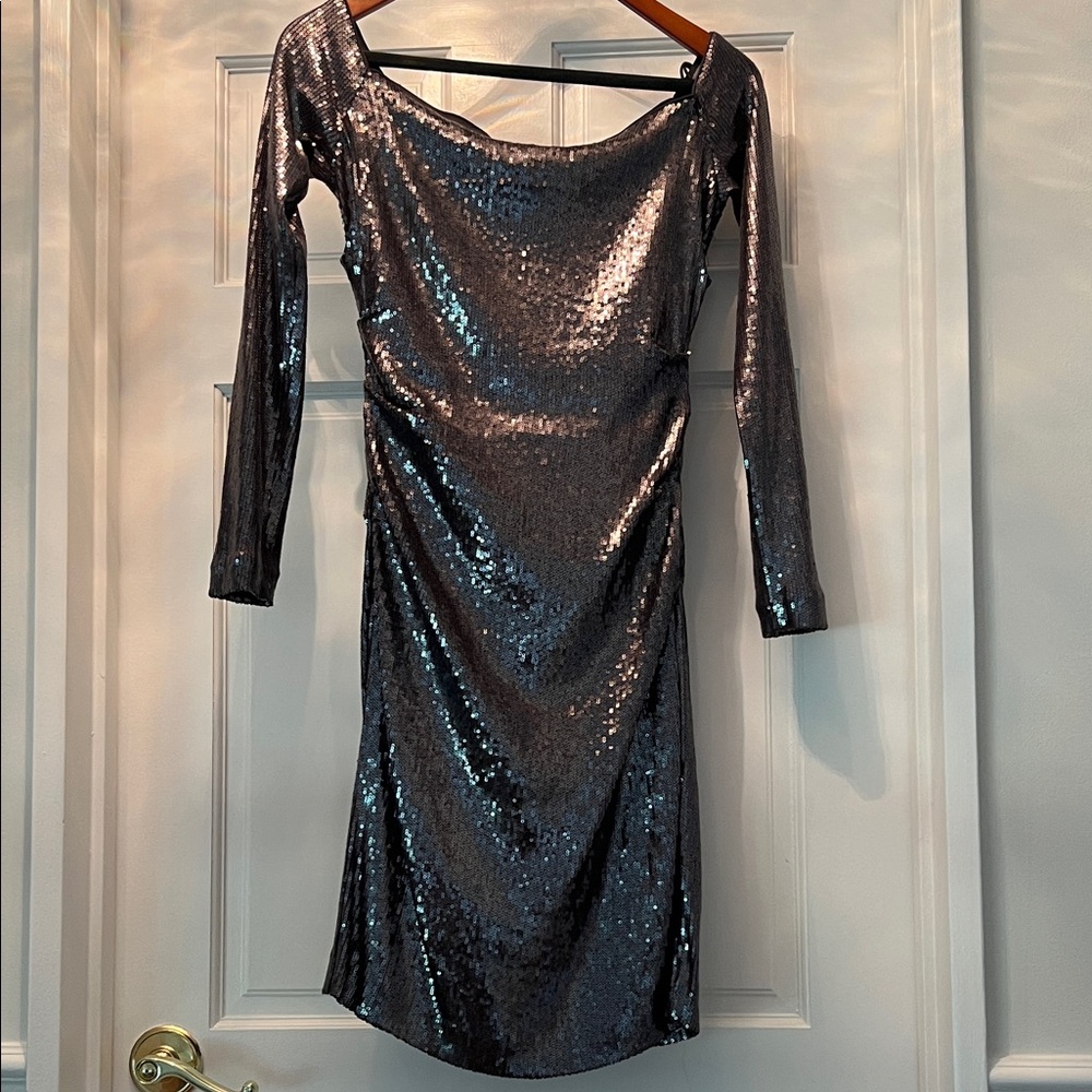 Nicole Miller long sleeve dress